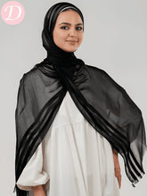 Load image into Gallery viewer, Ava Scarf - Gauze Satin Kuwaiti