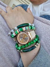 Load image into Gallery viewer, Nouran Watch Set - Green Acrylic