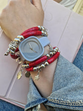 Load image into Gallery viewer, Afnan Watch Set - Red Acrylic