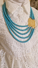 Load image into Gallery viewer, Turquoise Stones - Necklace