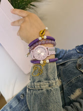 Load image into Gallery viewer, Carmen Watch Set - Purple Acrylic