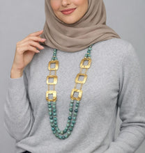 Load image into Gallery viewer, Maysa Necklace - Silver & Gold Plated