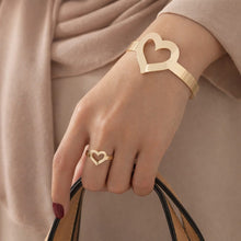 Load image into Gallery viewer, Heart Set - Gold Plated