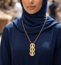Load image into Gallery viewer, Classic Elegance Necklace - Silver & Gold Plated