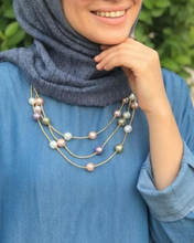 Load image into Gallery viewer, Pearl Charm Necklace