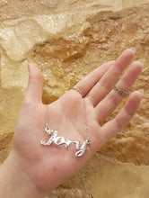Load image into Gallery viewer, Jory Customized Necklace - Silver Plated