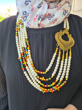 Load image into Gallery viewer, Noura Necklace - Pearl Stones