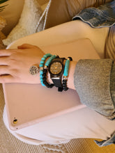 Load image into Gallery viewer, Dem Watch Set - Turquoise Acrylic