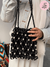 Load image into Gallery viewer, Tamara Bag - Crystal And Pearl