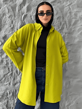 Load image into Gallery viewer, Layan Long Shirt - Linen