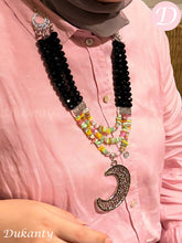 Load image into Gallery viewer, Afnan Necklace - Crystal and Broken Seashell