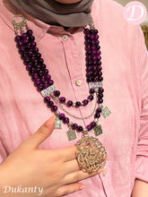 Load image into Gallery viewer, Sara Necklace - Agate Stones
