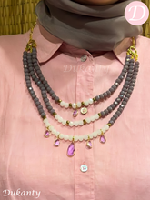 Load image into Gallery viewer, Zahra Necklace - Crystal Stones