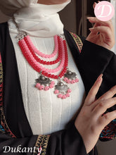 Load image into Gallery viewer, Bahga Necklace - Alabaster Stones