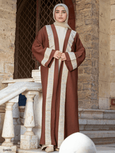 Load image into Gallery viewer, Khadija islamic Cardigan - Linen