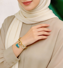 Load image into Gallery viewer, Elephant Bracelet - Stainless Gold Plated