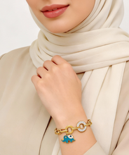 Load image into Gallery viewer, Elephant Bracelet - Stainless Gold Plated