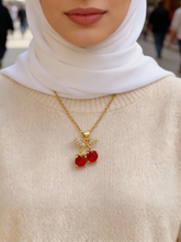 Load image into Gallery viewer, Berries Necklace - Stainless Gold Plated