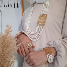 Load image into Gallery viewer, Horreya Pearl Set - Gold Plated