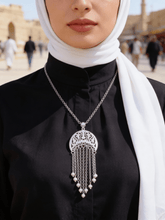 Load image into Gallery viewer, Crescent Necklace - Silver Plated