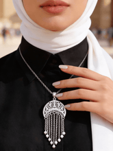 Load image into Gallery viewer, Crescent Necklace - Silver Plated