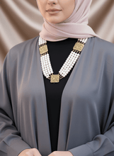 Load image into Gallery viewer, The White Pearl Luna Necklace