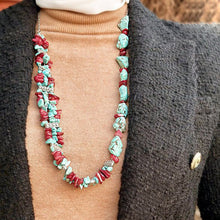 Load image into Gallery viewer, Negma Turquoise Set - Silver Plated