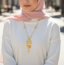 Load image into Gallery viewer, Asala Necklace - Silver & Gold Plated