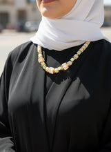 Load image into Gallery viewer, Fatima Necklace - Pink Stones