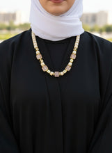 Load image into Gallery viewer, Fatima Necklace - Pink Stones