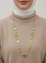 Load image into Gallery viewer, Pearl Heart Necklace - Gold Plated