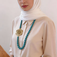 Load image into Gallery viewer, Aya Simple Necklace - Turquoise Stones