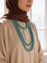 Load image into Gallery viewer, Turquoise Bloom Necklace