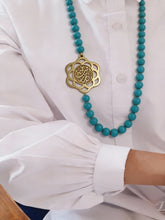 Load image into Gallery viewer, Aya Simple Necklace - Turquoise Stones