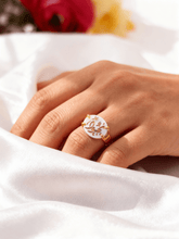 Load image into Gallery viewer, Your Personal "Ring" - Natural shells & Gold Plated