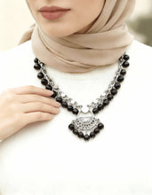 Load image into Gallery viewer, Arabic Heritage Necklace - Silver Plated