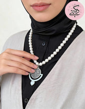Load image into Gallery viewer, In the Devine Eyes Necklace - Pearl Stones