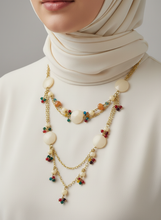 Load image into Gallery viewer, Seasons Love Necklace - Agate Stones