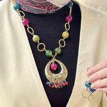 Load image into Gallery viewer, Noreen Agate Set - Gold Plated