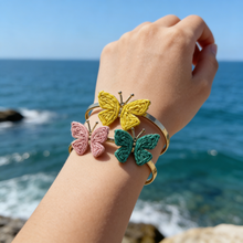 Load image into Gallery viewer, Butterfly Bangle - Stainless Steel
