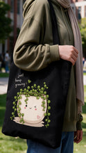 Load image into Gallery viewer, Keep Growing Tote Bag - Linen