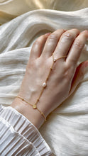 Load image into Gallery viewer, Pearl Hand Chain - Stainless Steel