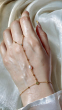 Load image into Gallery viewer, Pearl Hand Chain - Stainless Steel