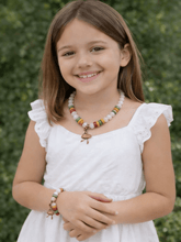 Load image into Gallery viewer, Tamara Kids Set - Beads And Crystal Stone
