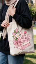 Load image into Gallery viewer, You Can Do This Tote Bag - Linen