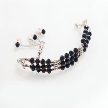 Load image into Gallery viewer, Elegant Crystal Set - Navy Crystals