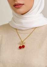 Load image into Gallery viewer, Berries Necklace - Stainless Gold Plated