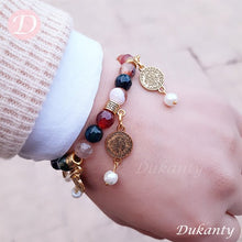 Load image into Gallery viewer, Olivia Colorful Bracelet - Agate Stone