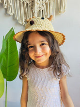Load image into Gallery viewer, Ghazala Handmade Kids Chapeau - Wicker