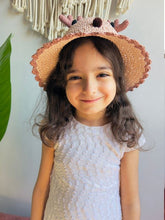 Load image into Gallery viewer, Ghazala Handmade Kids Chapeau - Wicker